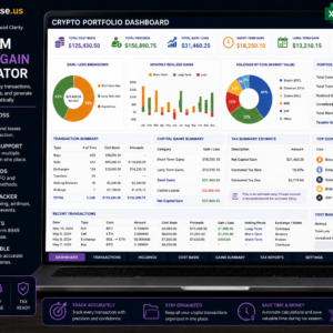premium crypto gain calculator