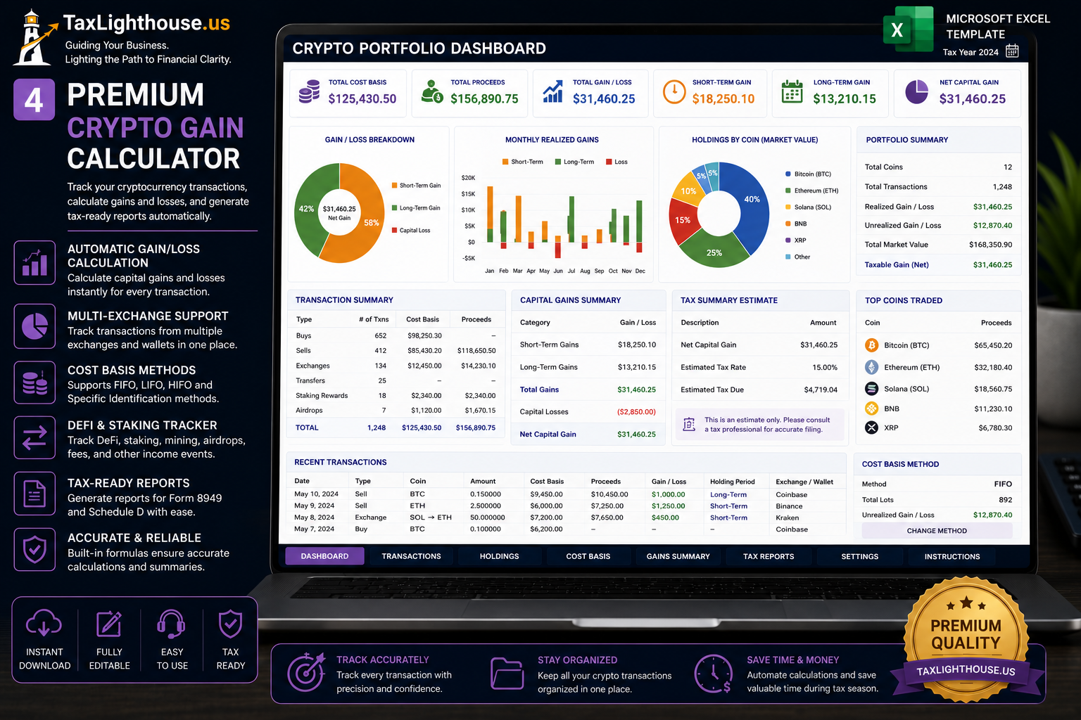 premium crypto gain calculator premium crypto gain calculator